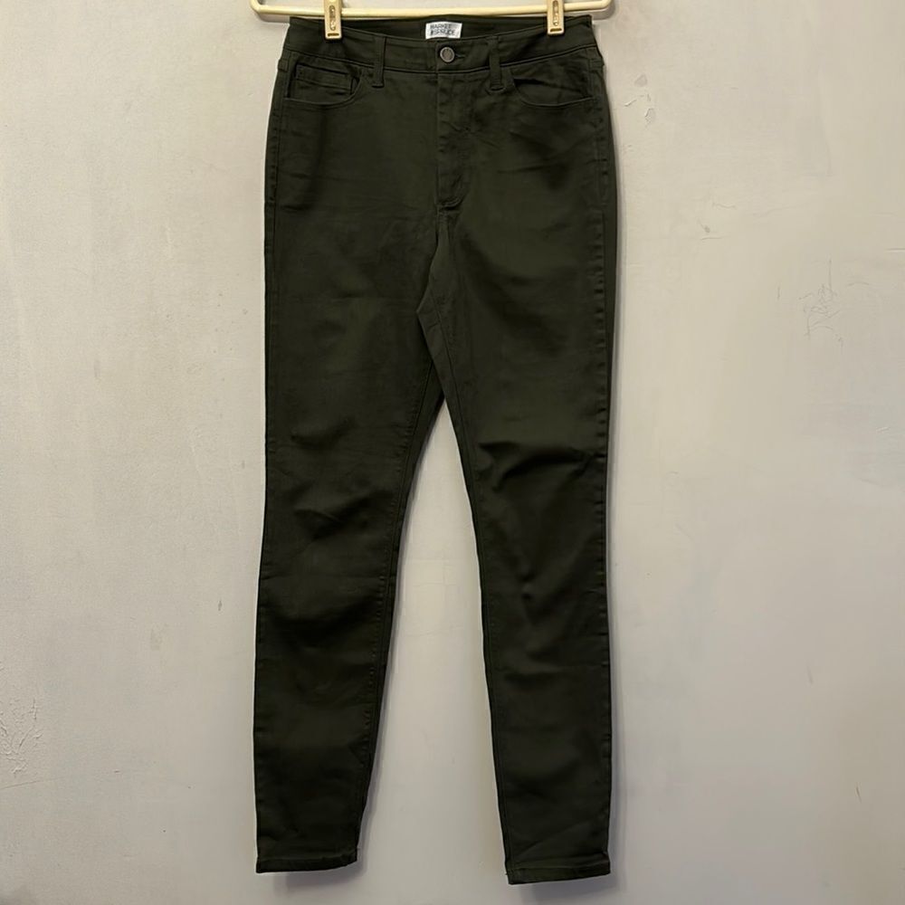 Market & Spruce olive skinny jeans Size 4 NWOT